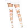 Butterfly Cut Out Thigh Highs