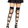 Butterfly Cut Out Thigh Highs